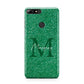 Green Monogram Huawei Y7 2018