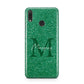 Green Monogram Huawei Y9 2019