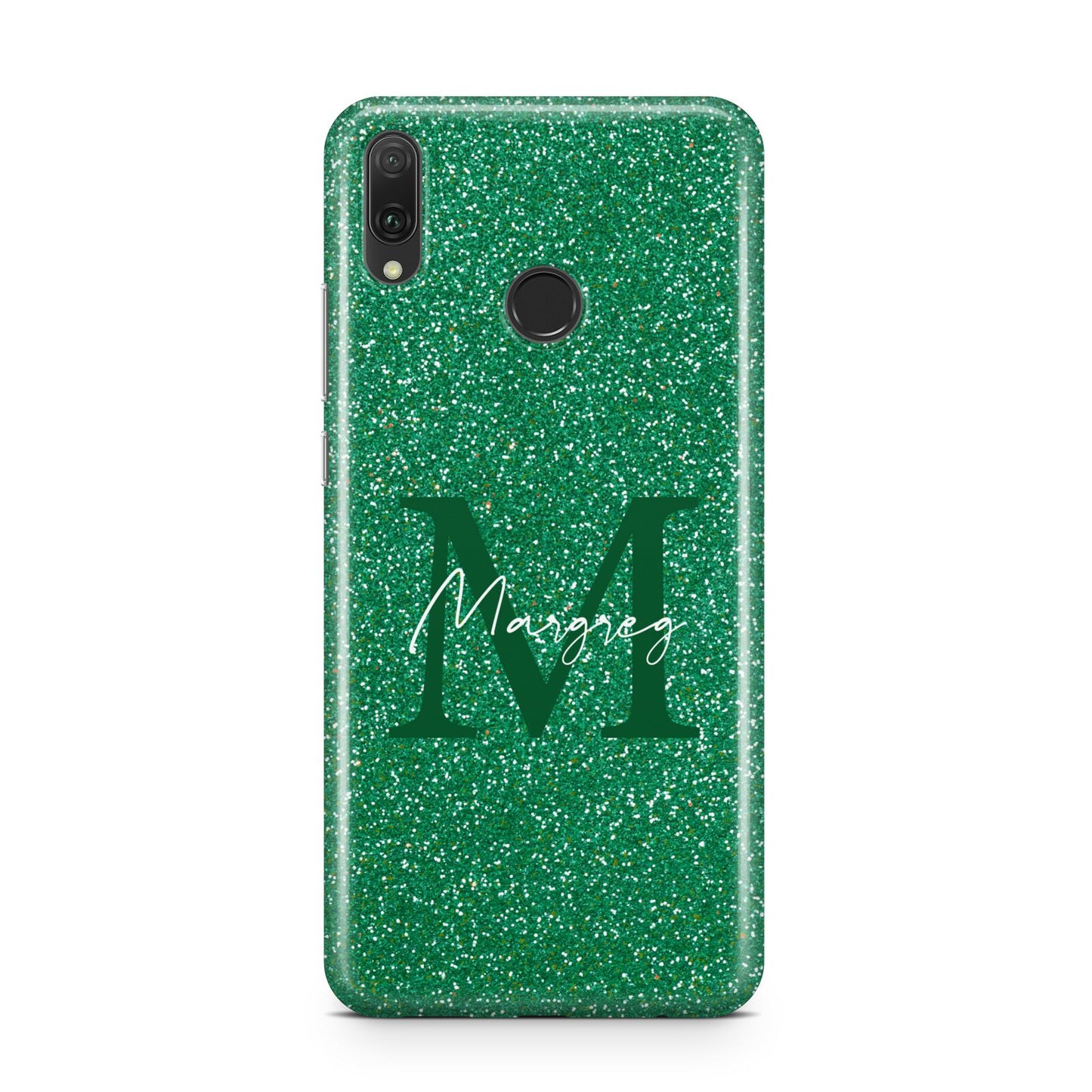 Green Monogram Huawei Y9 2019