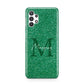 Green Monogram Samsung A32 5G Case