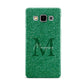 Green Monogram Samsung Galaxy A5 Case