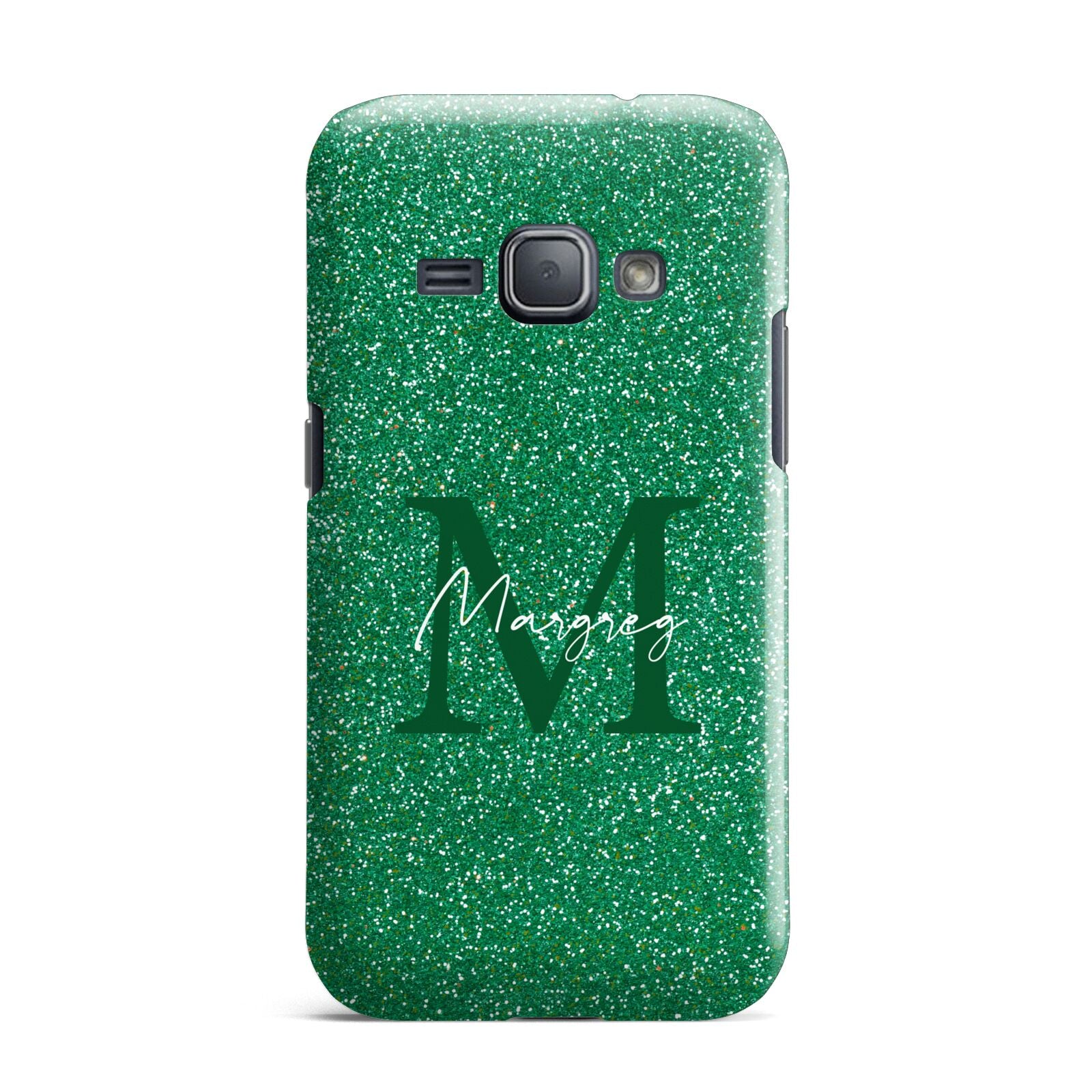 Green Monogram Samsung Galaxy J1 2016 Case