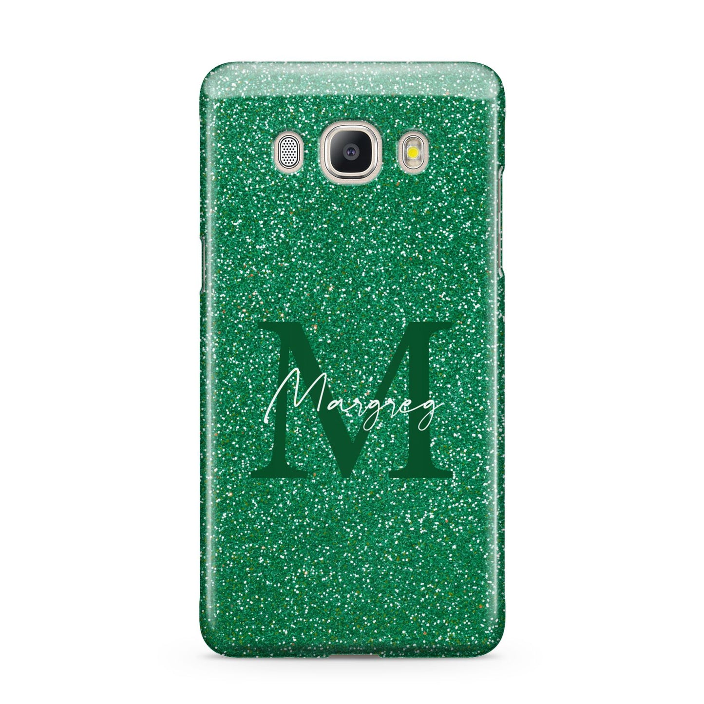 Green Monogram Samsung Galaxy J5 2016 Case