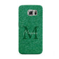 Green Monogram Samsung Galaxy S6 Case