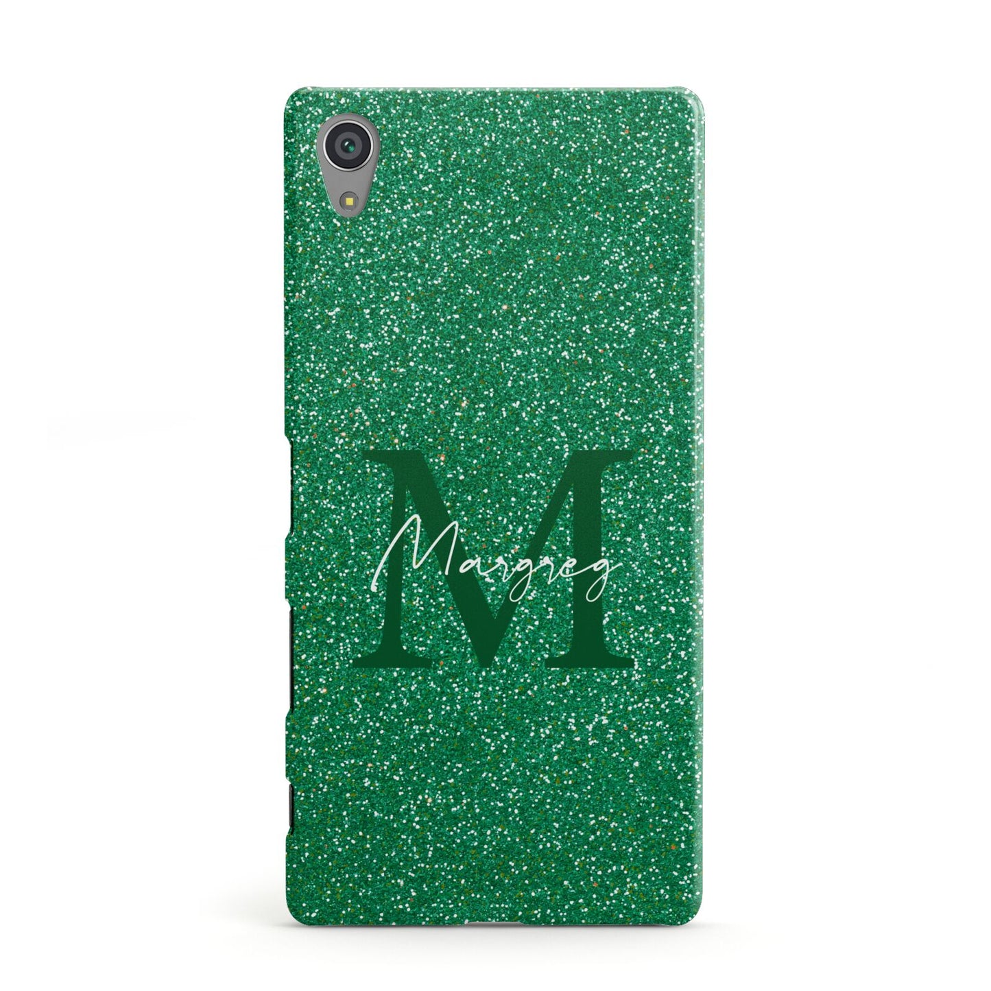 Green Monogram Sony Xperia Case