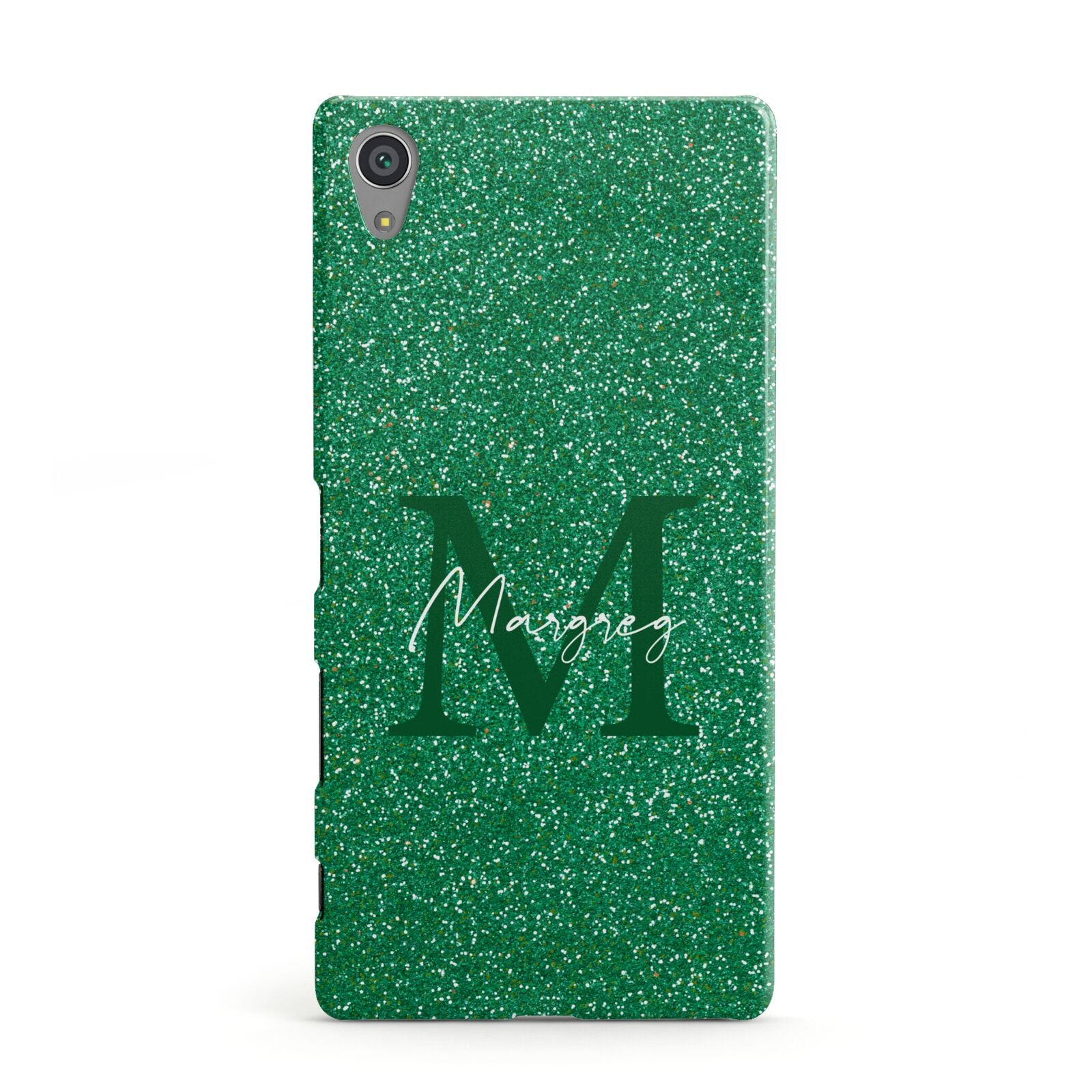 Green Monogram Sony Xperia Case