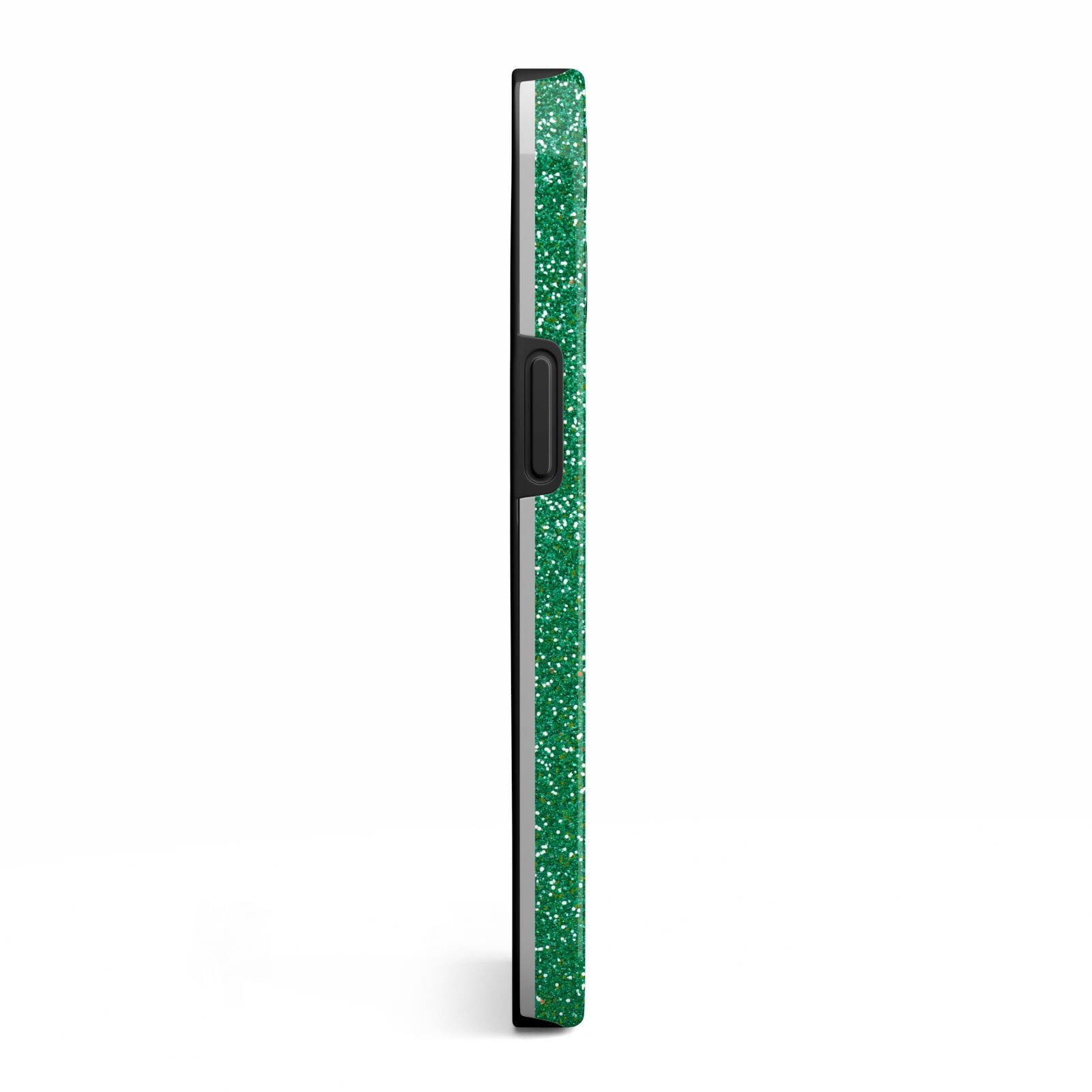 Green Monogram iPhone 13 Pro Side Image 3D Tough Case