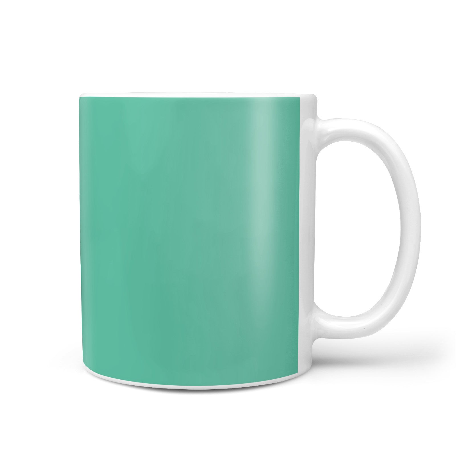 Green Personalised Initials 10oz Mug