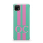 Green Personalised Initials Huawei Enjoy 20 Phone Case