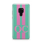 Green Personalised Initials Huawei Mate 20 Phone Case