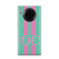 Green Personalised Initials Huawei Mate 30 Pro Phone Case