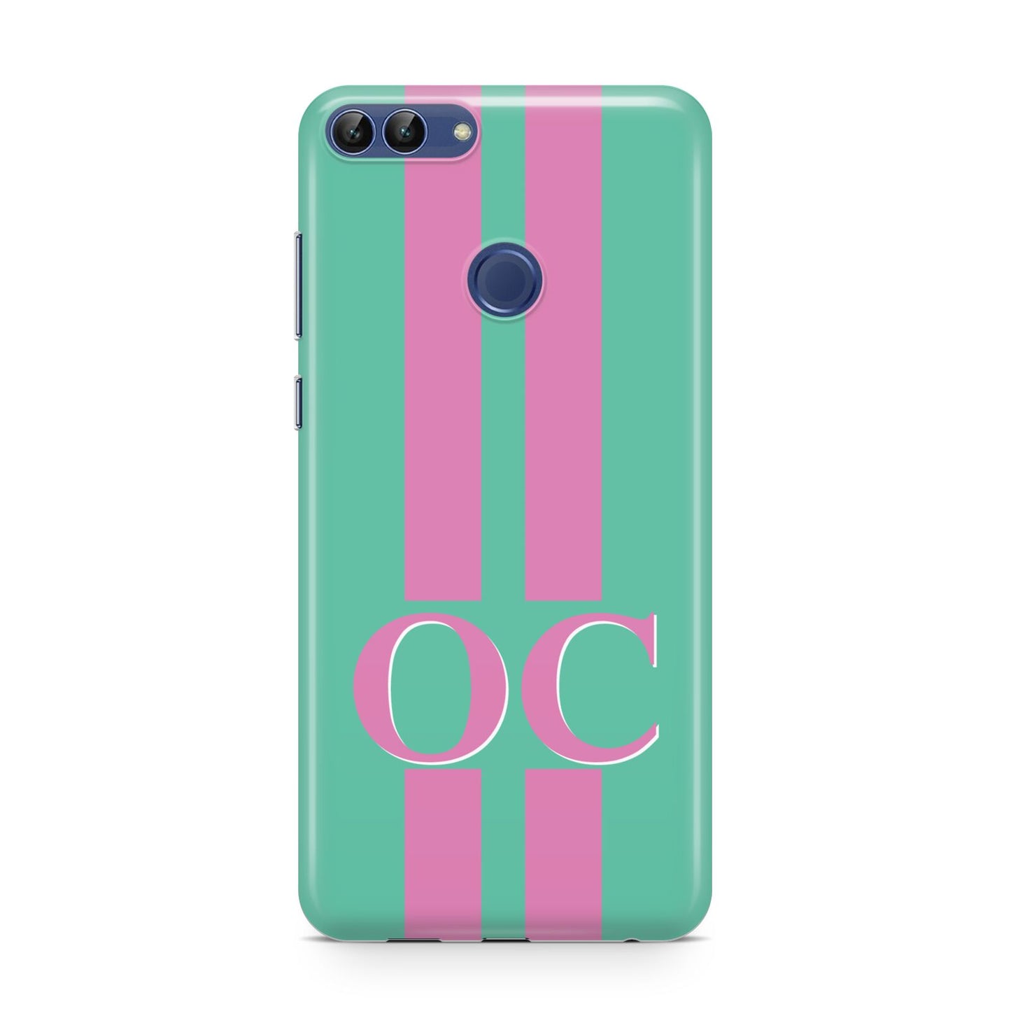 Green Personalised Initials Huawei P Smart Case