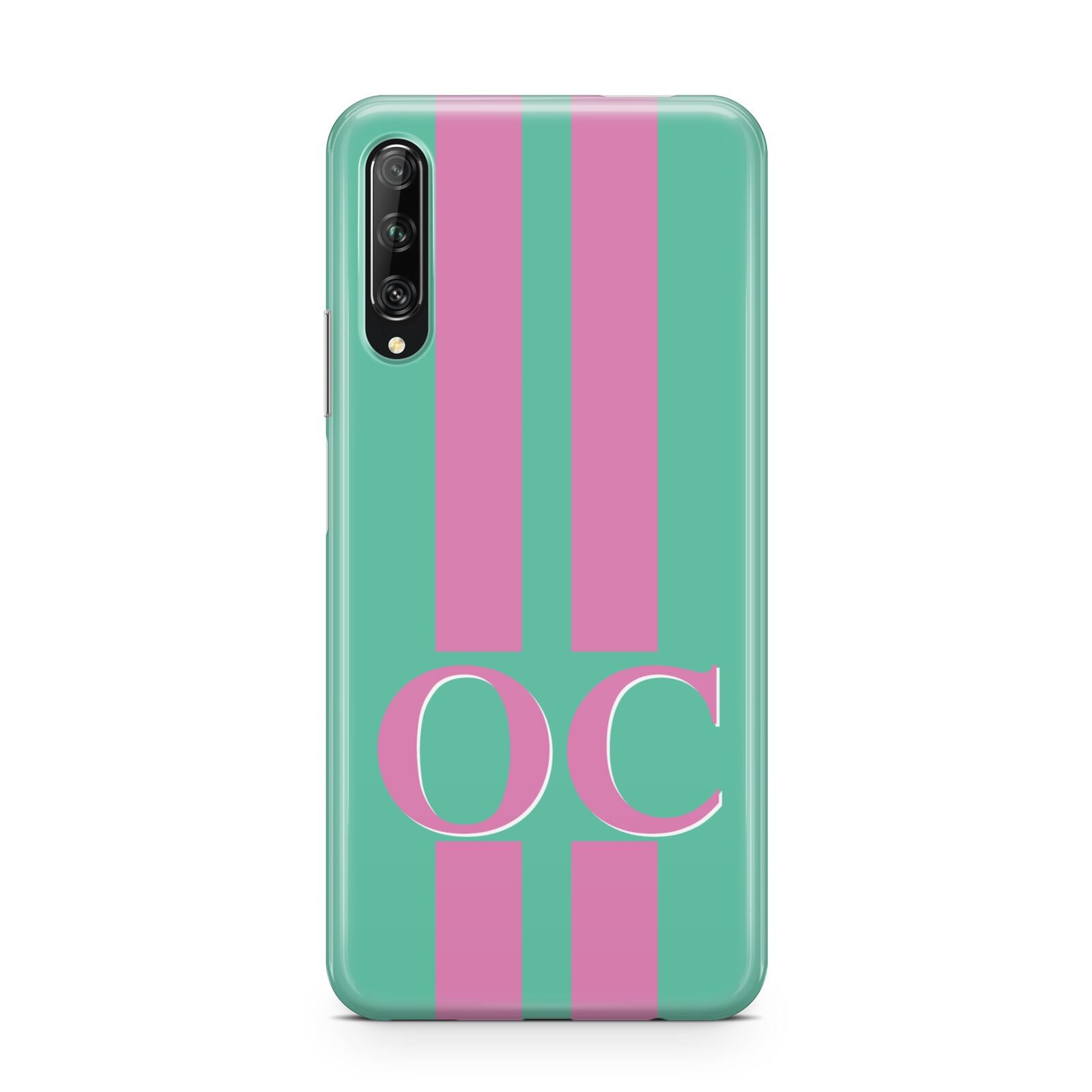 Green Personalised Initials Huawei P Smart Pro 2019