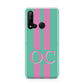 Green Personalised Initials Huawei P20 Lite 5G Phone Case