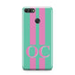 Green Personalised Initials Huawei Y9 2018