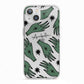 Green Star Hands Personalised iPhone 13 TPU Impact Case with White Edges