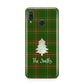 Green Tartan Christmas Tree Personalised Huawei Nova 3 Phone Case