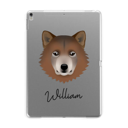Greenland Dog Personalised Apple iPad Silver Case