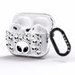 Grey Aliens Constellation AirPods Pro Clear Case Side Image