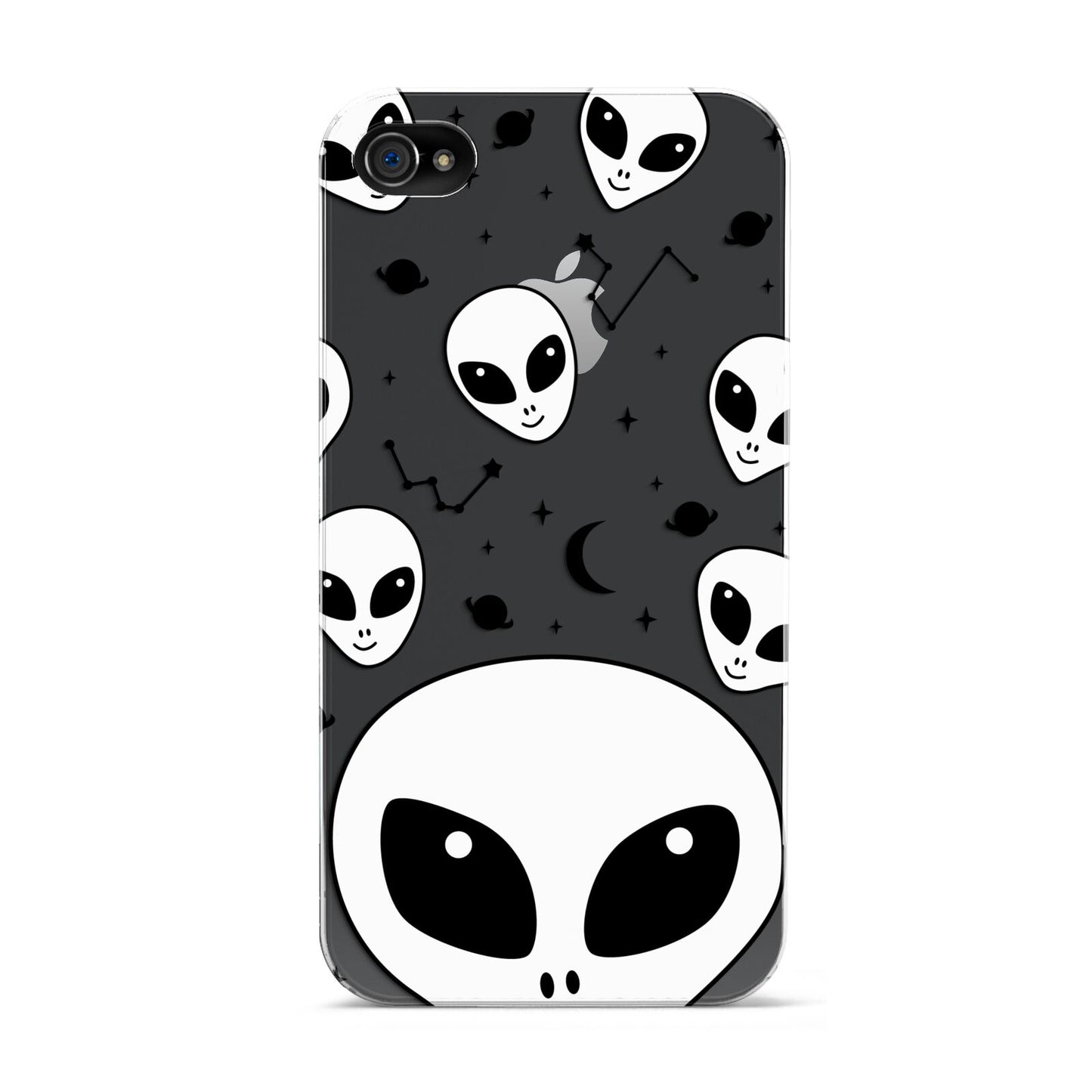 Grey Aliens Constellation Apple iPhone 4s Case