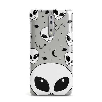 Grey Aliens Constellation Nokia Case