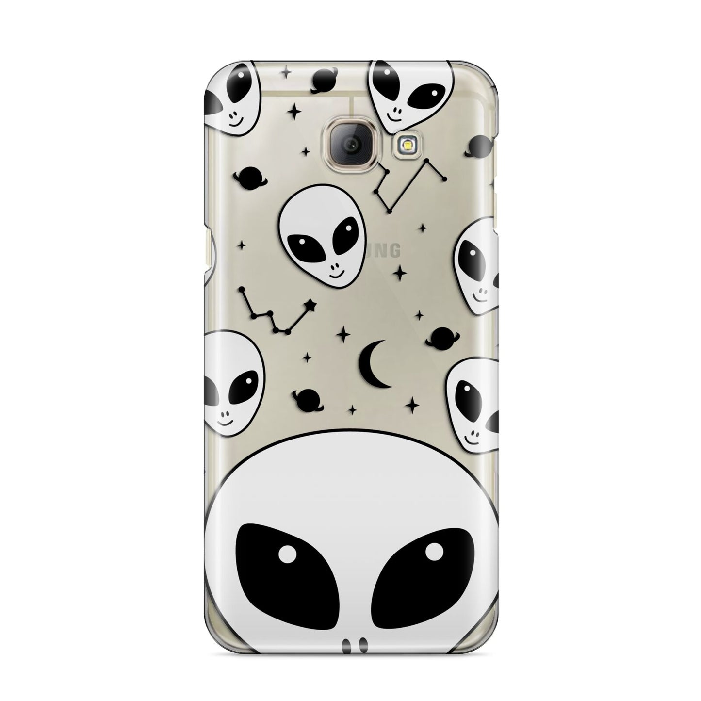 Grey Aliens Constellation Samsung Galaxy A8 2016 Case