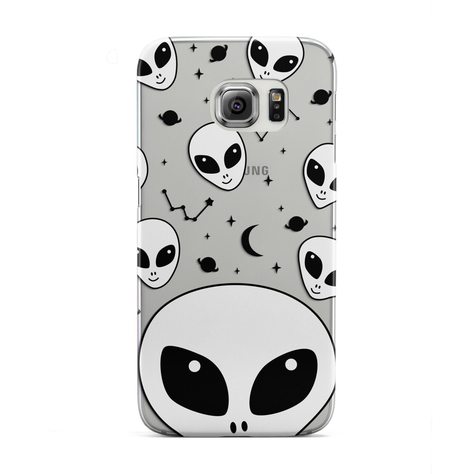 Grey Aliens Constellation Samsung Galaxy S6 Edge Case