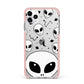 Grey Aliens Constellation iPhone 11 Pro Max Impact Pink Edge Case