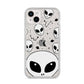 Grey Aliens Constellation iPhone 14 Plus Glitter Tough Case Starlight