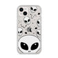 Grey Aliens Constellation iPhone 14 Plus Glitter Tough Case Starlight