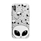 Grey Aliens Constellation iPhone X Bumper Case on Silver iPhone Alternative Image 1