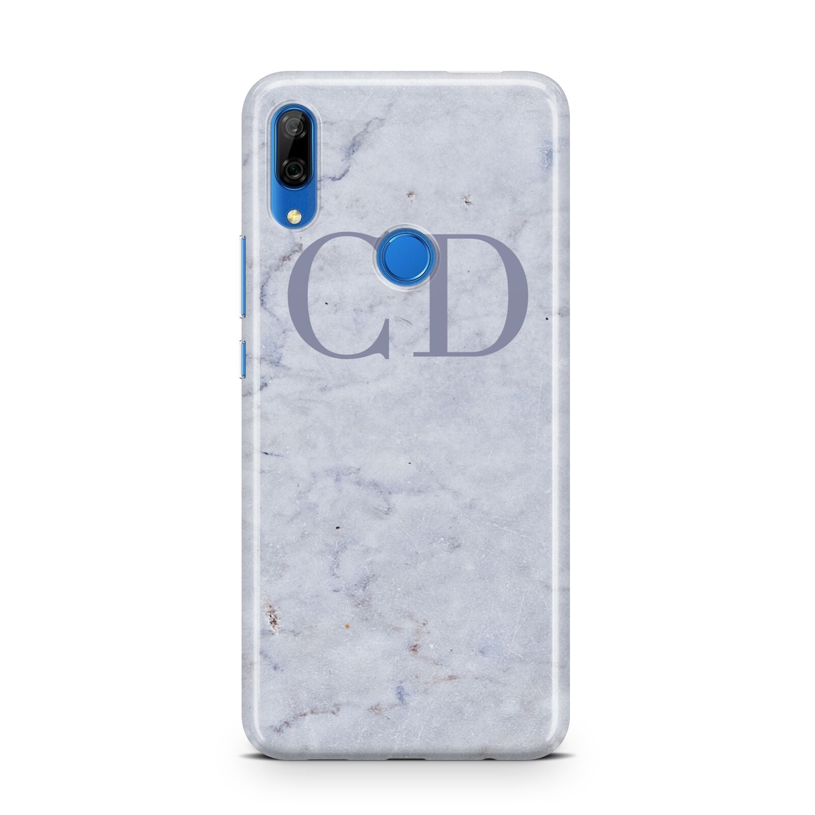 Grey Marble Grey Initials Huawei P Smart Z