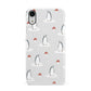 Grey Penguin Forest Apple iPhone XR White 3D Snap Case