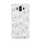 Grey Penguin Forest Huawei Mate 10 Protective Phone Case