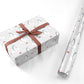 Grey Penguin Forest Personalised Wrapping Paper