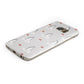Grey Penguin Forest Samsung Galaxy Case Bottom Cutout