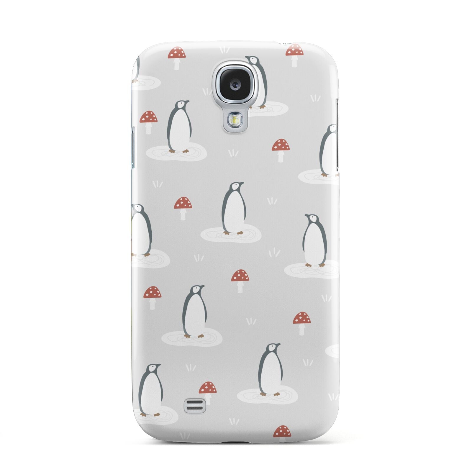 Grey Penguin Forest Samsung Galaxy S4 Case
