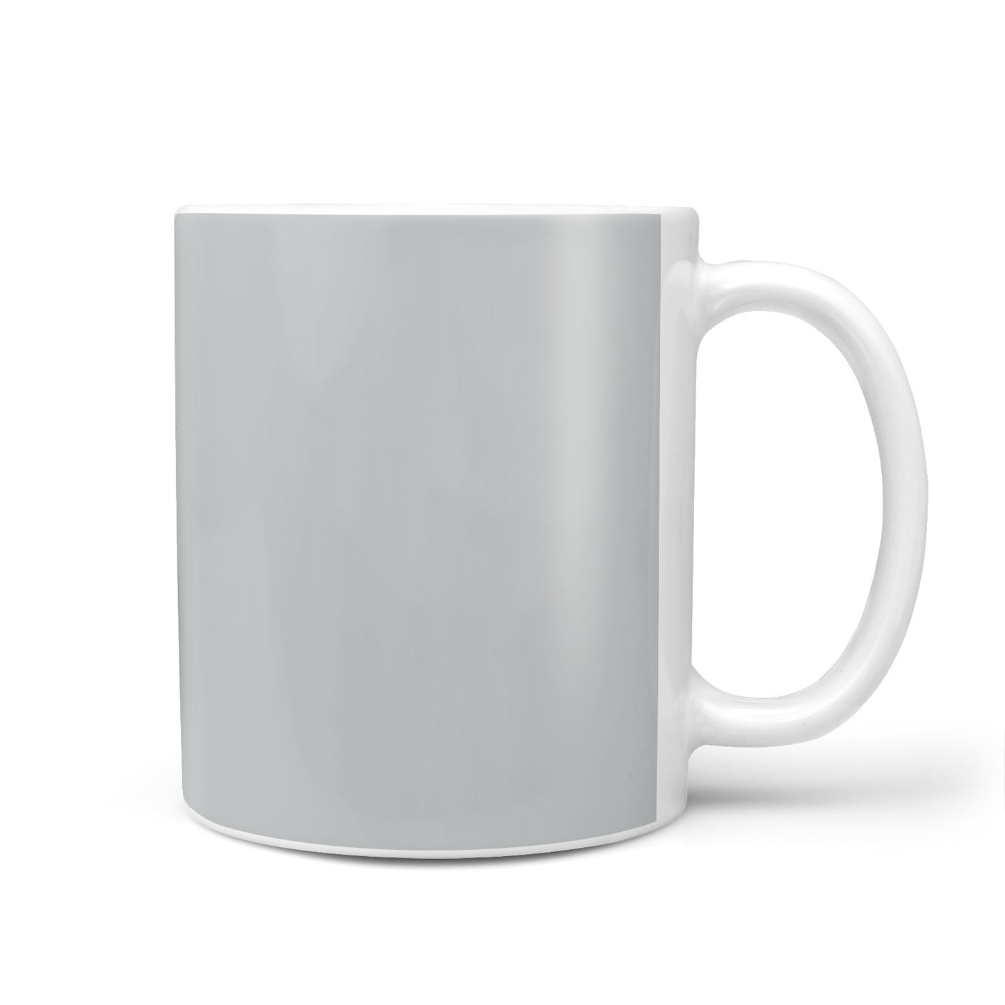 Grey Personalised Initials 10oz Mug