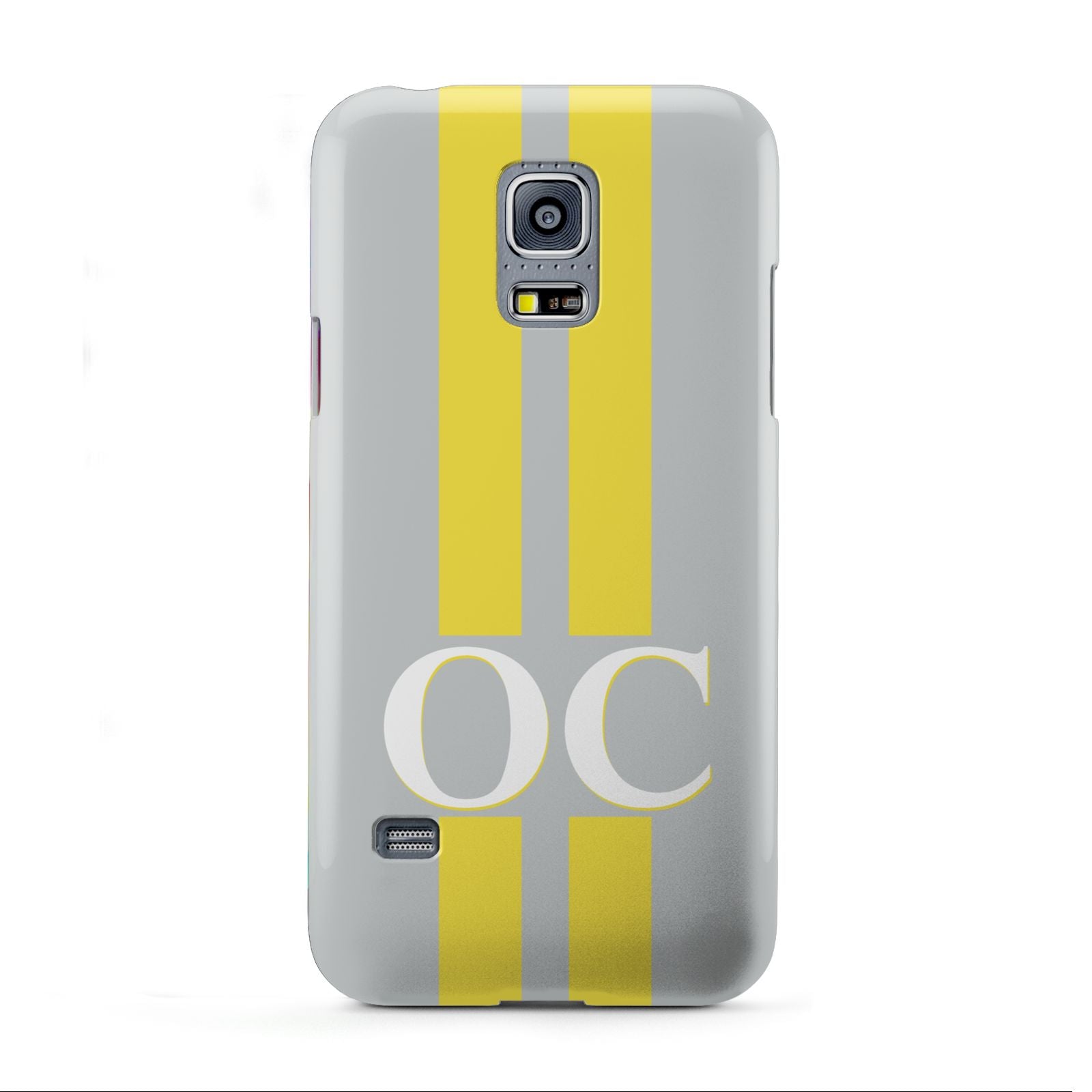 Grey Personalised Initials Samsung Galaxy S5 Mini Case