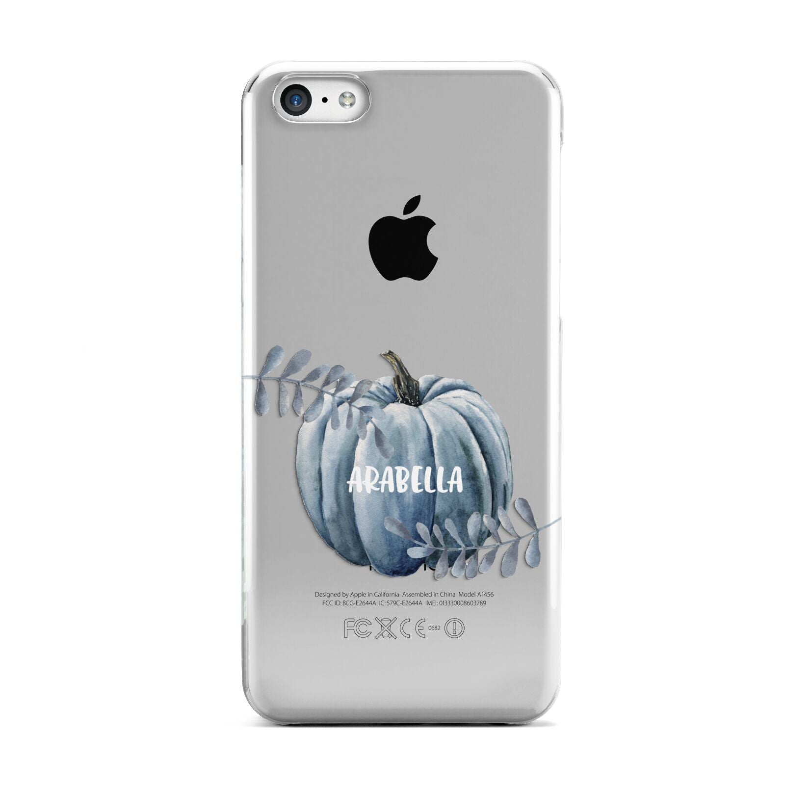 Grey Pumpkin Apple iPhone 5c Case