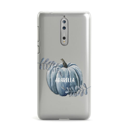 Grey Pumpkin Nokia Case