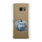 Grey Pumpkin Samsung Galaxy Case