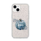 Grey Pumpkin iPhone 14 Glitter Tough Case Starlight
