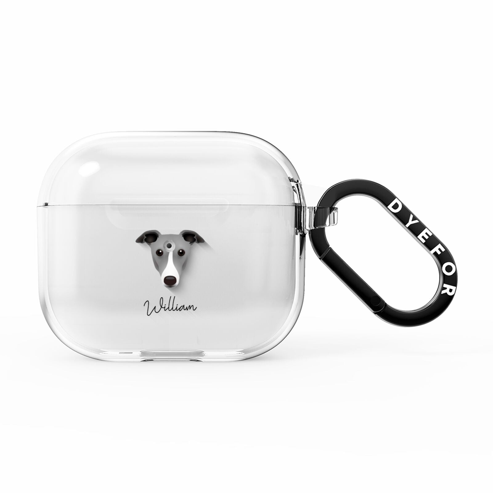Greyhound Personalised AirPods Clear Case 3rd Gen