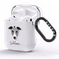Greyhound Personalised AirPods Clear Case Side Image