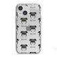 Griffon Bruxellois Icon with Name iPhone 13 Mini TPU Impact Case with White Edges