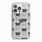 Griffon Bruxellois Icon with Name iPhone 13 Pro TPU Impact Case with White Edges