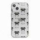 Griffon Bruxellois Icon with Name iPhone 13 TPU Impact Case with White Edges
