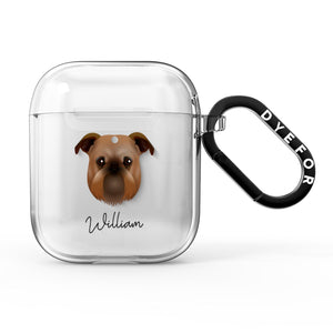 Griffon Bruxellois Personalised AirPods Case