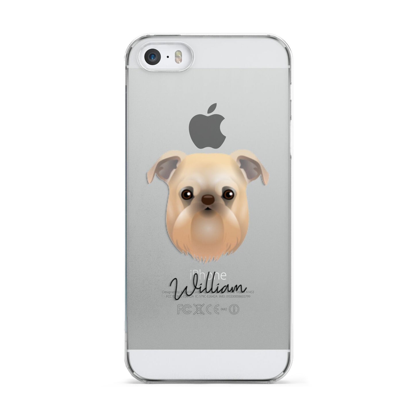 Griffon Bruxellois Personalised Apple iPhone 5 Case